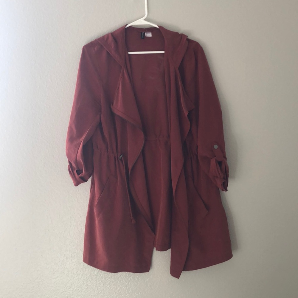 Rose Trench Coat